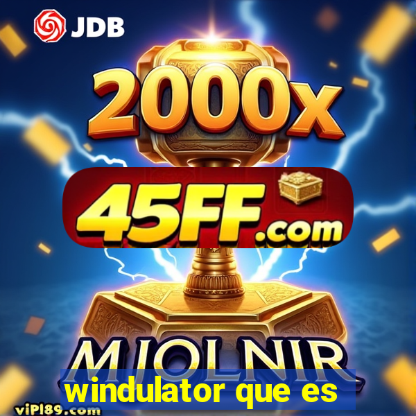 windulator que es